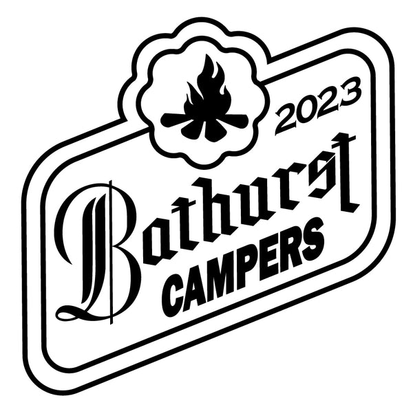 2023 Bathurst Campers Sticker