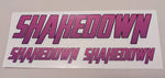Shakedown Sticker Sheet