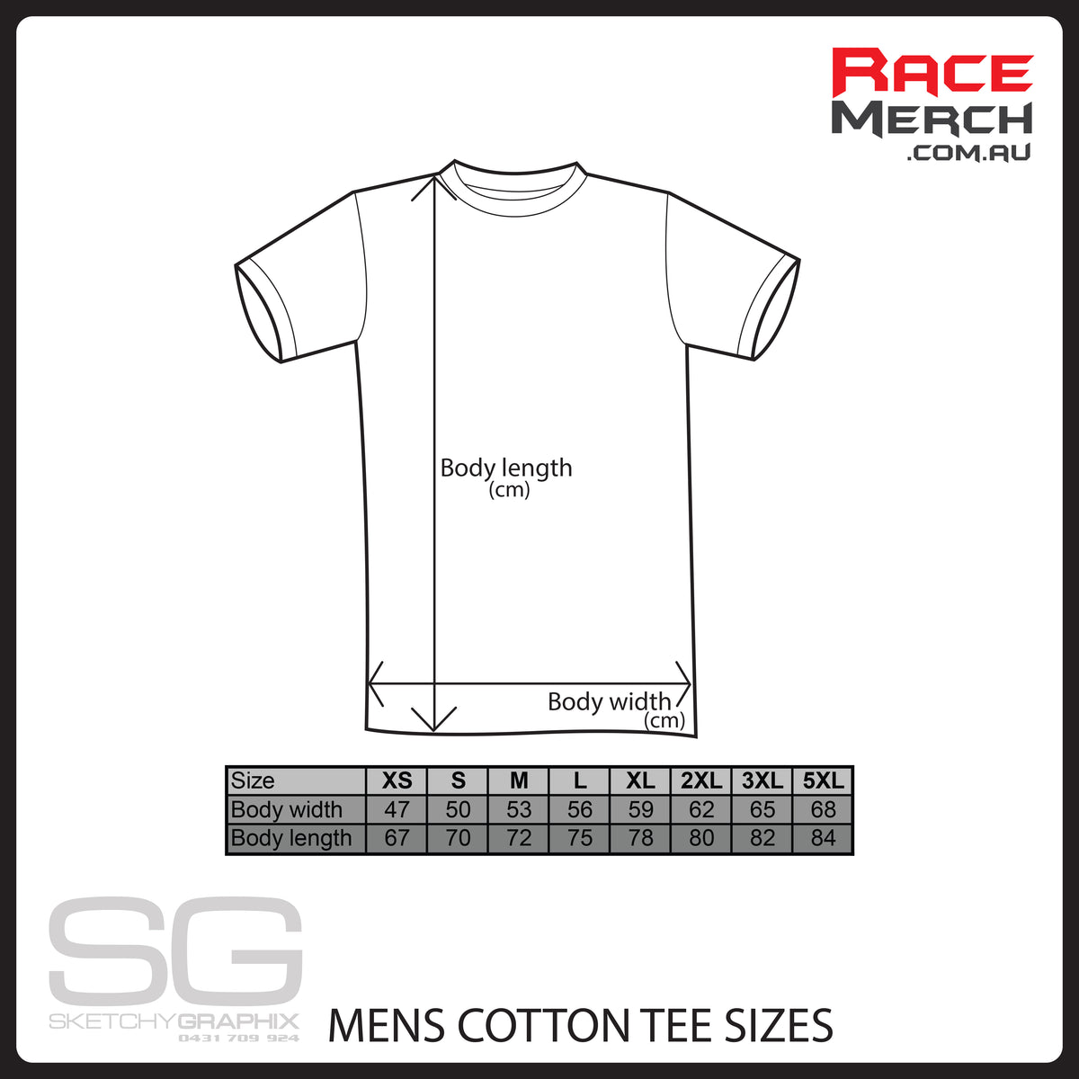 ABR - Black Logo Tee - MENS – Race Merch